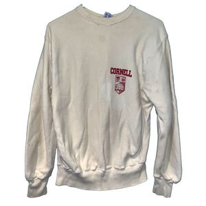 Cornell University Crewneck Sweatshirt MVP Size L Vintage EUC